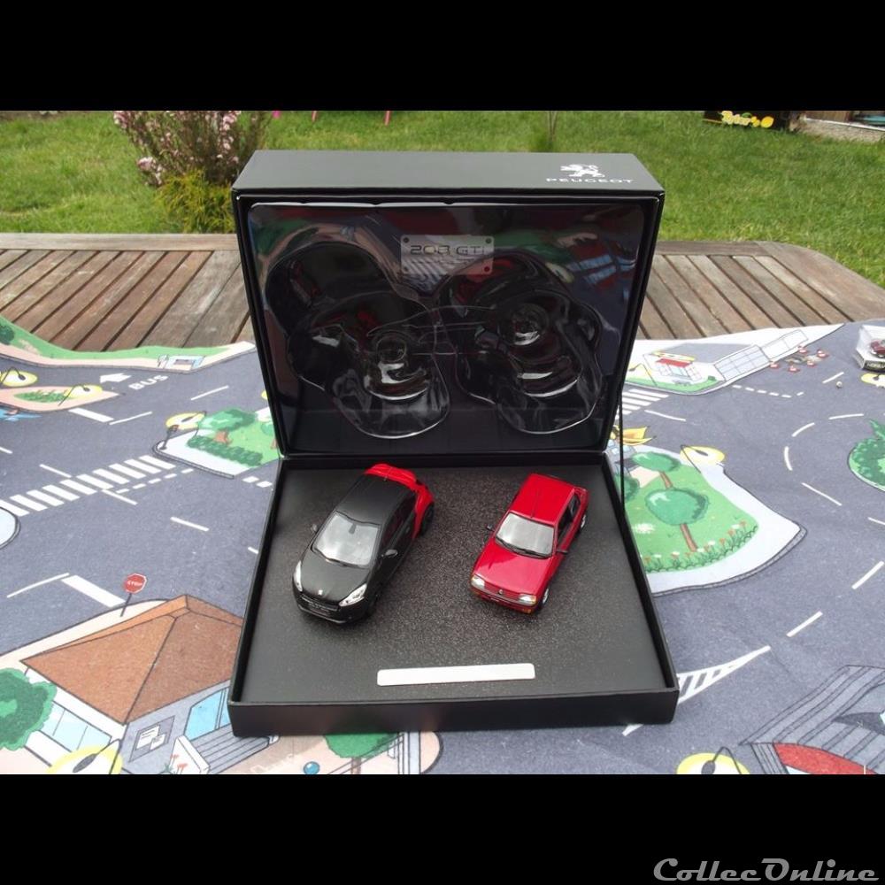 modeles reduits voitures peugeot 205 gti et 208 gti