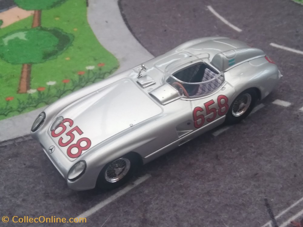 modeles reduits voitures mercedes benz 300 slr jm fangio