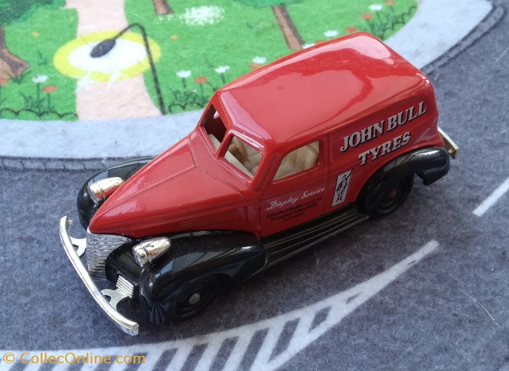 modeles reduits voitures chevrolet panel van john bull tyres