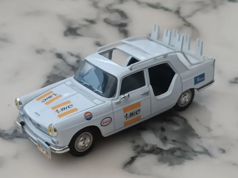 modeles reduits voitures caravane du tour de france n 35 peugeot 404 bic