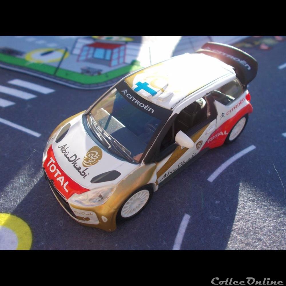 modeles reduits voitures citroen ds 3 wrc