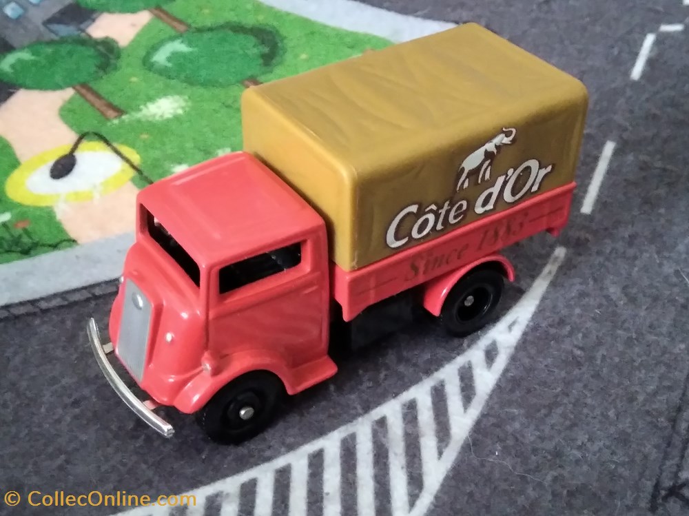 modeles reduits camions fordson 7v truck cote or