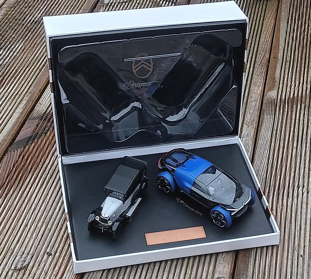 modeles reduits voitures citroen coffret centenaire 1919 2019