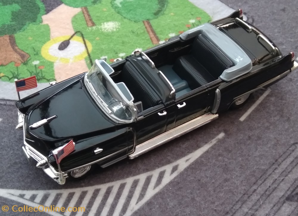 modeles reduits voitures de chef etat n 6 cadillac limousine decapotable queen elizabeth ii