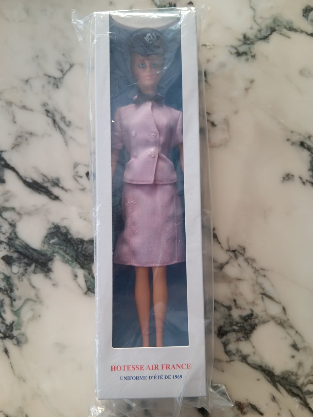 Poupée Hotesse Air France Uniforme d'été 1969 jeux de societe jouets poupees poupee hotesse air france uniforme ete 1969
