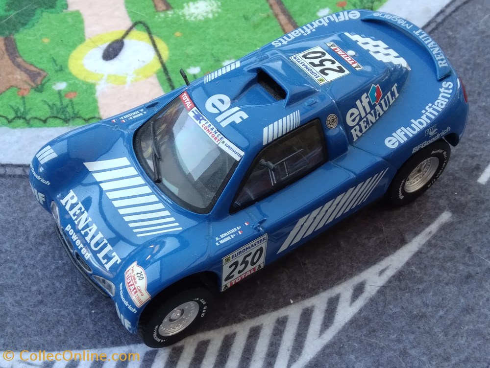 Renault Megane Schlesser "Paris Dakar 2000" modeles reduits voitures renault megane schlesser paris dakar 2000