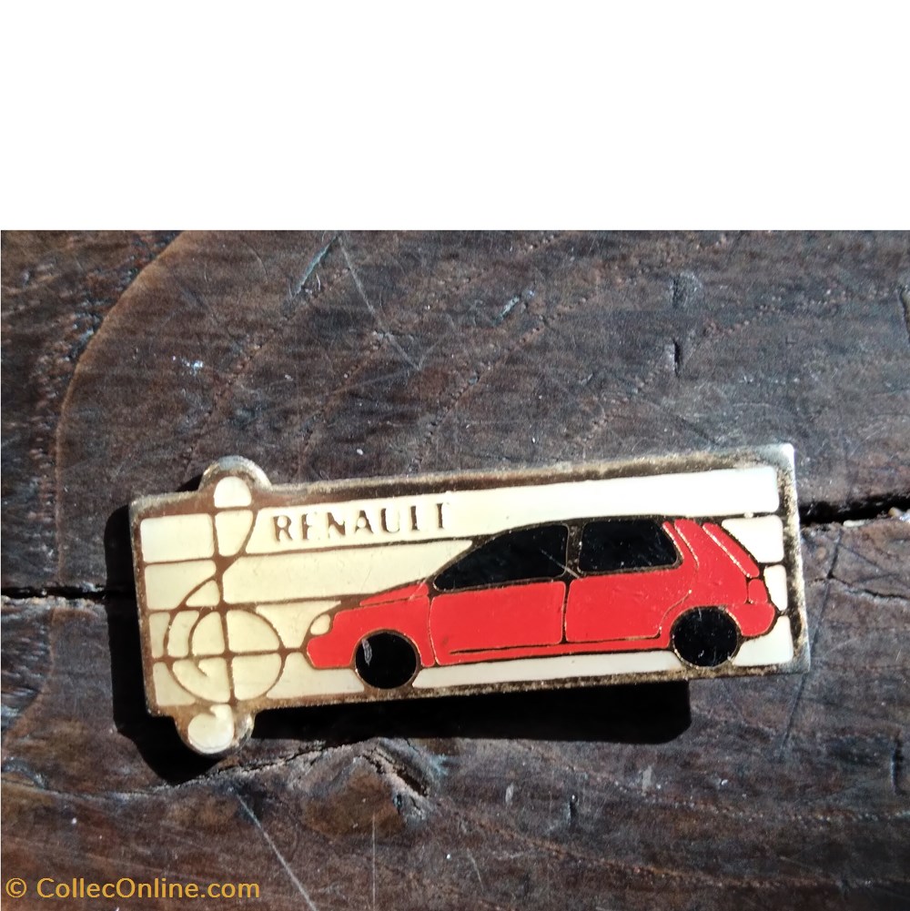 divers badges pin s renault clio