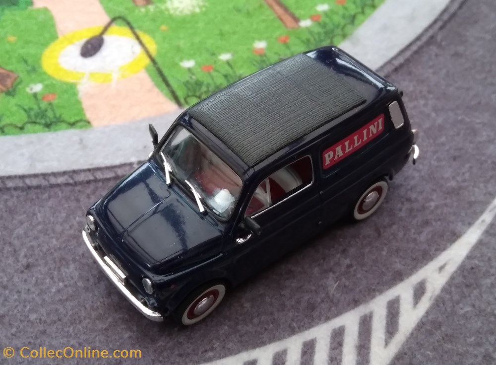 modeles reduits voitures fiat 500 furgoncino pallini