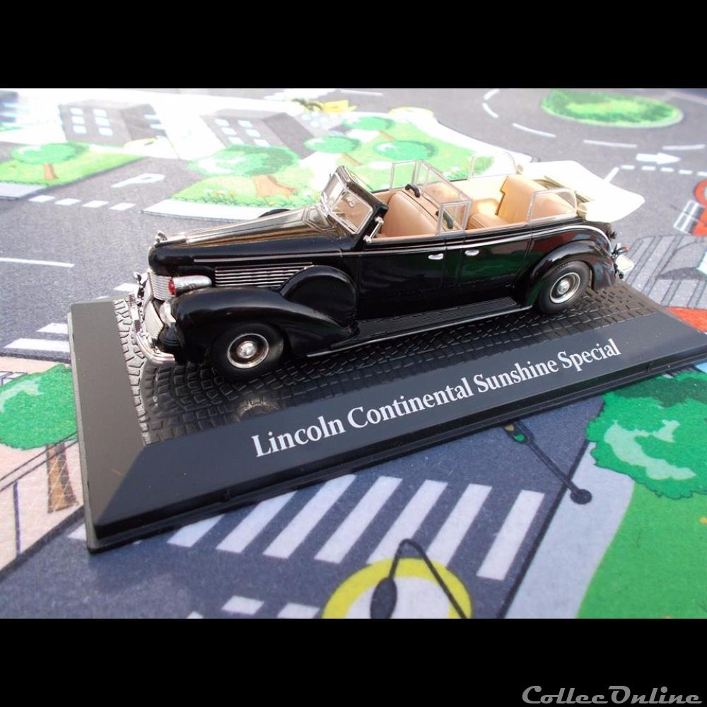 modele reduit voitures de chef etat n 21 lincoln continental sunshine special
