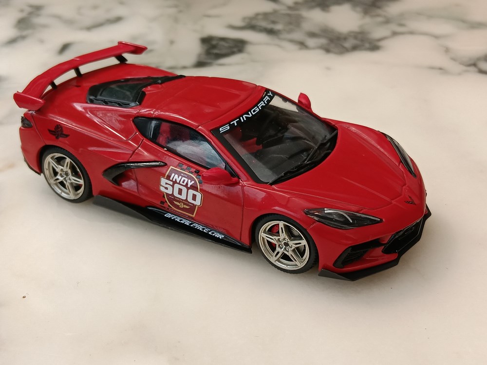 Chevrolet Corvette C8 Pace Car modeles reduits voitures chevrolet corvette c8 pace car