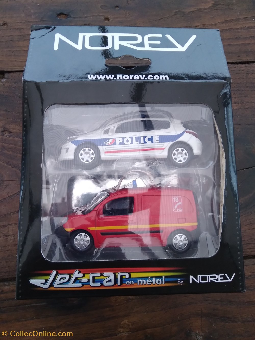 Pack deux véhicules Jet-Car Emergency modeles reduits accessoires pack deux vehicules jet car emergency
