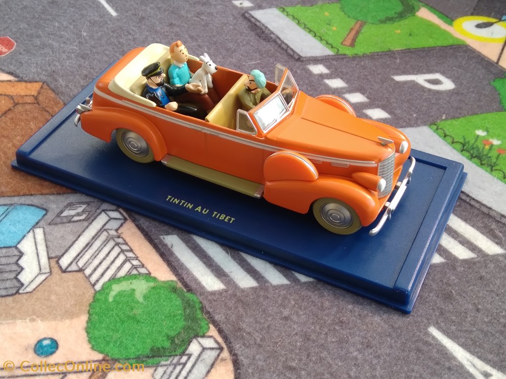 modeles reduits voitures cadillac le taxi de new delhi de tintin au tibet