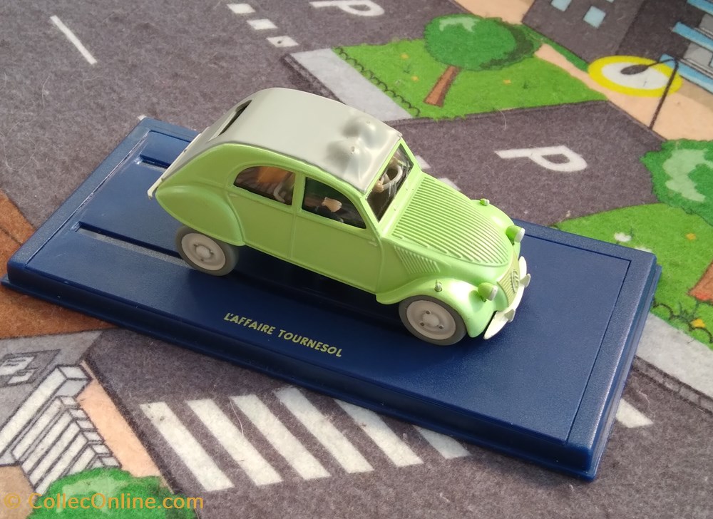 La 2CV de L'affaire Tournesol modeles reduits voitures citroen la 2cv de affaire tournesol