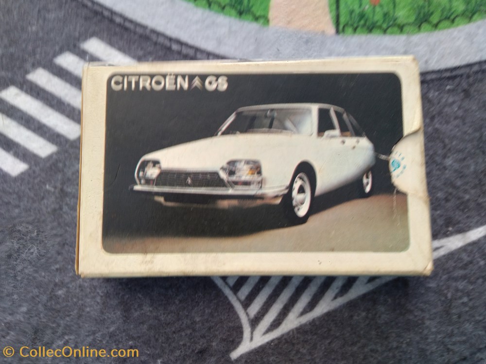 Jeu de cartes "Citroën GS" jeux societe jouets jeu de cartes citroen gs