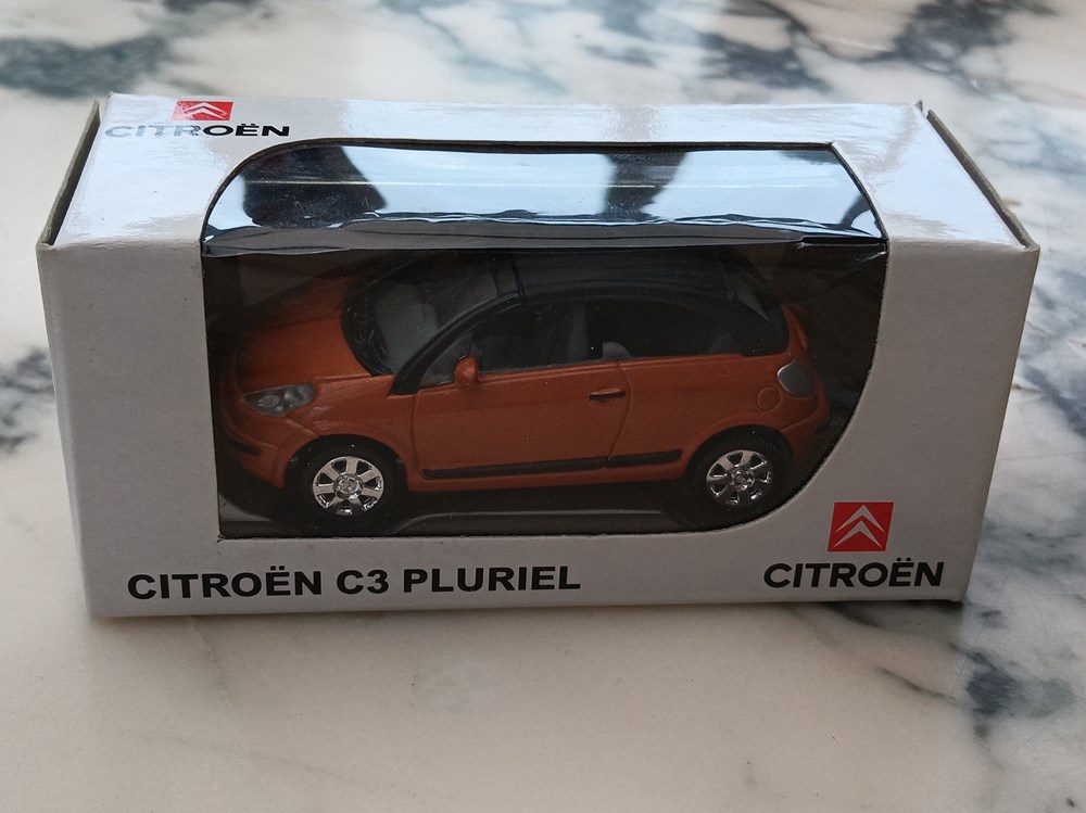 Citroën C3 Pluriel modeles reduits voitures citroen c3 pluriel
