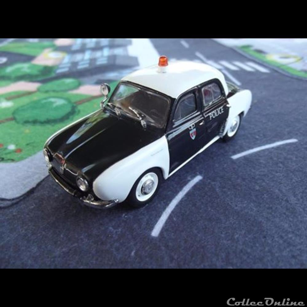 modele reduit voiture vehicules de police et de gendarmerie n 19 renault dauphine pie police