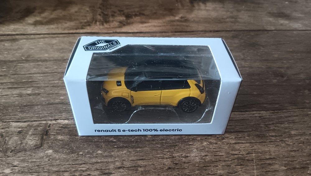 Renault 5 E-Tech 100% Electric modeles reduits voitures renault 5 e tech 100 electric