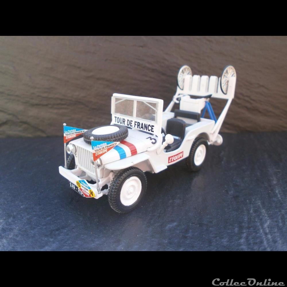 modele reduit voiture caravane du tour de france n 22 willys jeep
