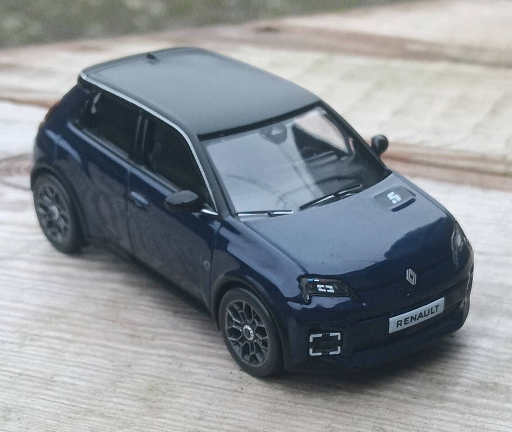 Renault 5 E-Tech 100% Electric modeles reduits voitures renault 5 e tech 100 electric