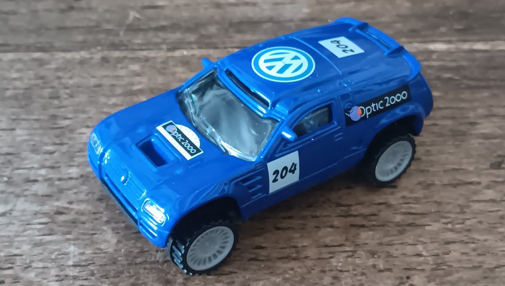 modeles reduits voitures volkswagen race touareg optic 2000