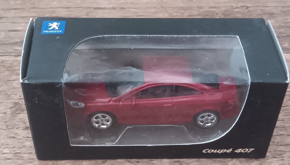 modeles reduits voitures peugeot 407 coupe