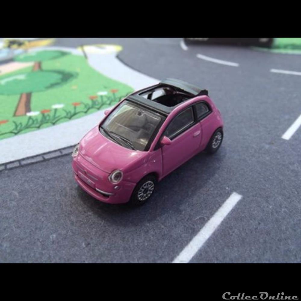 modele reduit voiture fiat 500 decouvrable