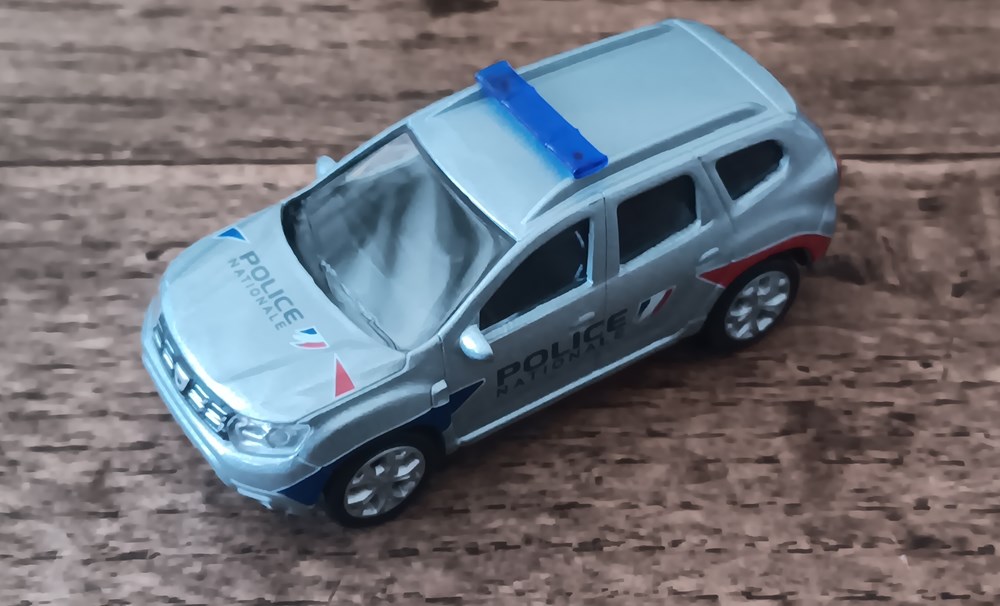Dacia Duster Police modeles reduits voitures dacia duster police