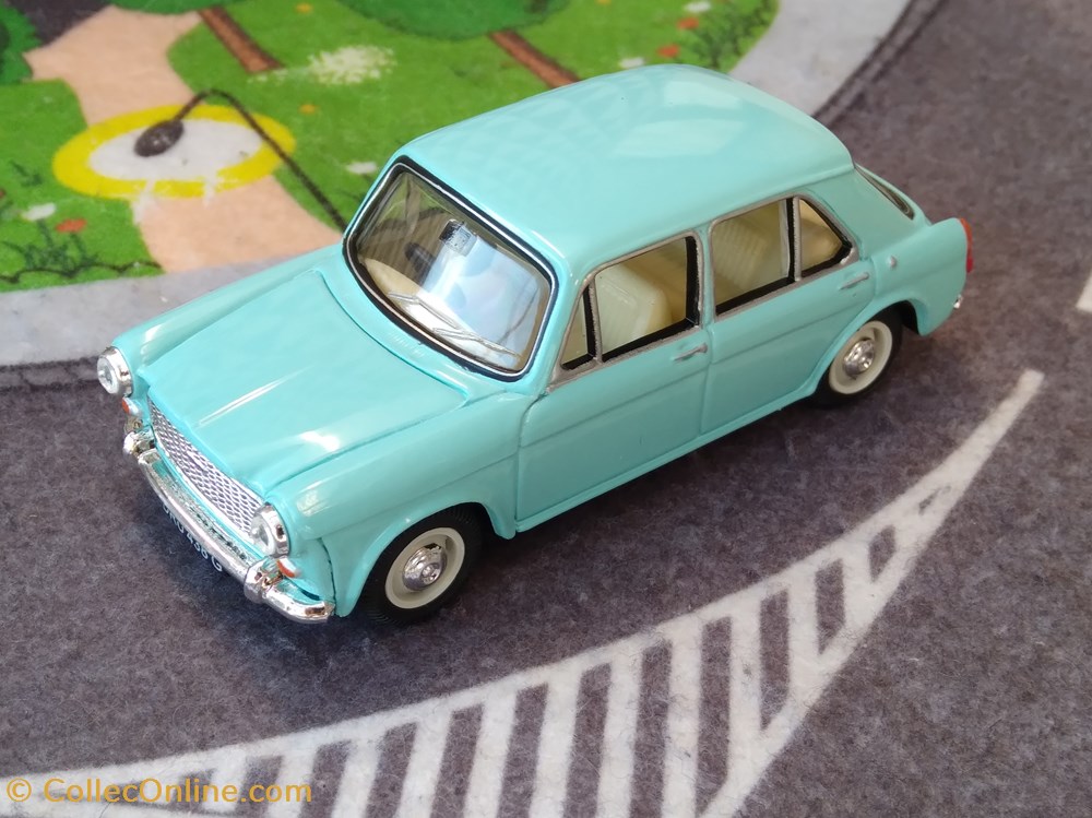 Austin 1100 - Models - Cars - Color Blue - Grade New - Manufacturer Norev