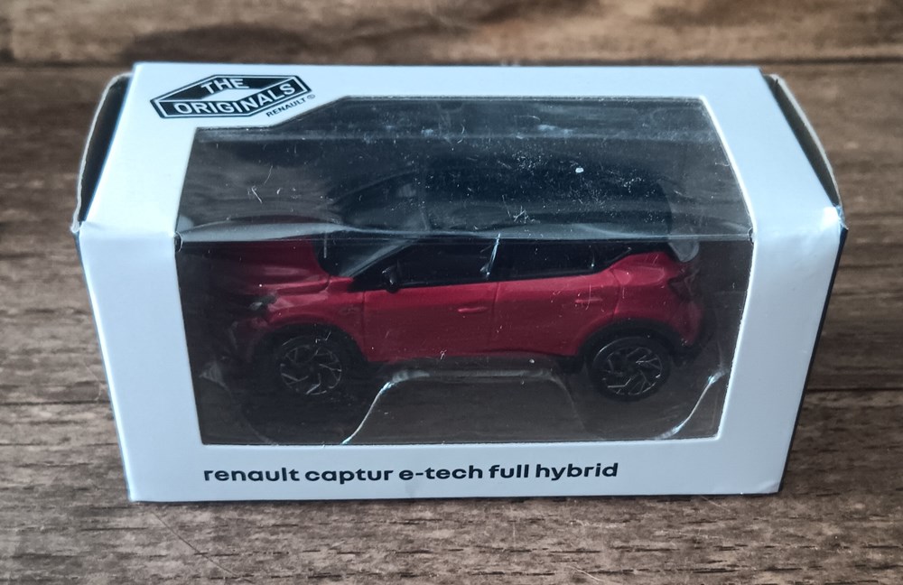 Renault Captur E-Tech full Hybrid modeles reduits voitures renault captur e tech full hybrid