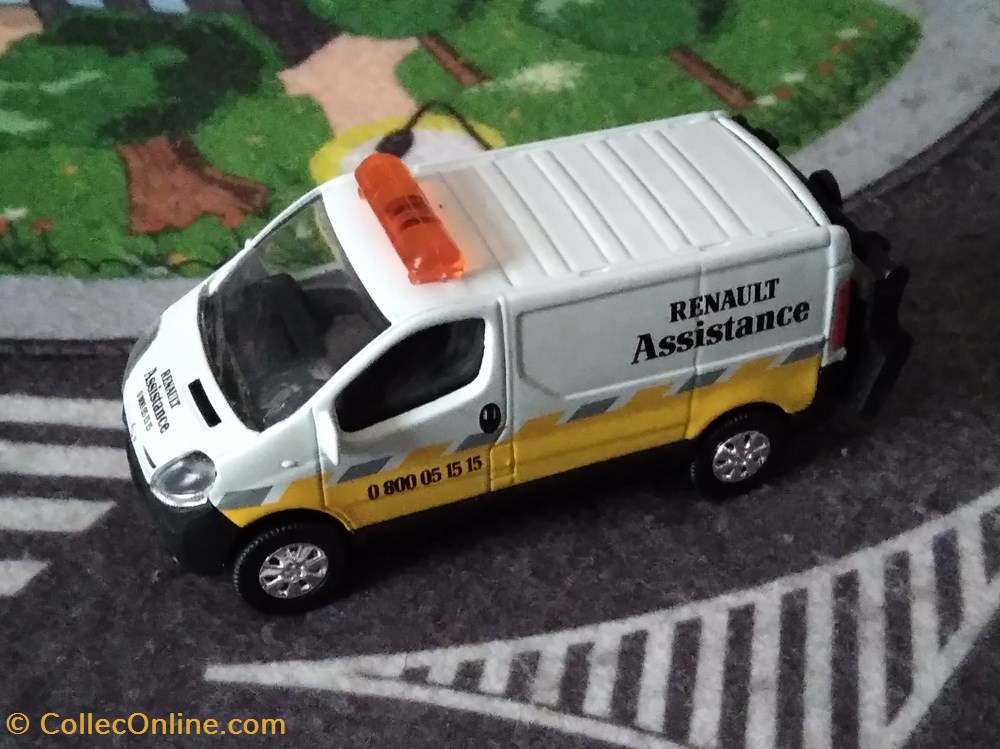 Renault Trafic "Renault Assistance" modeles reduits voitures renault trafic renault assistance