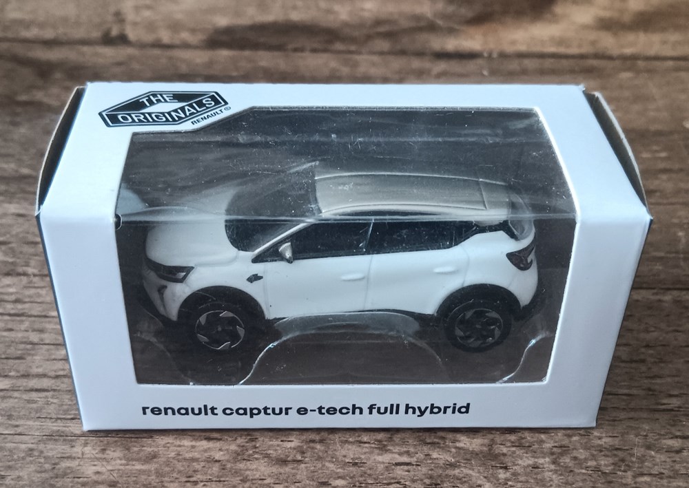Renault Captur E-Tech full Hybrid modeles reduits voitures renault captur e tech full hybrid