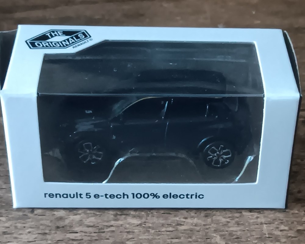 Renault 5 E-Tech 100% Electric modeles reduits voitures renault 5 e tech 100 electric