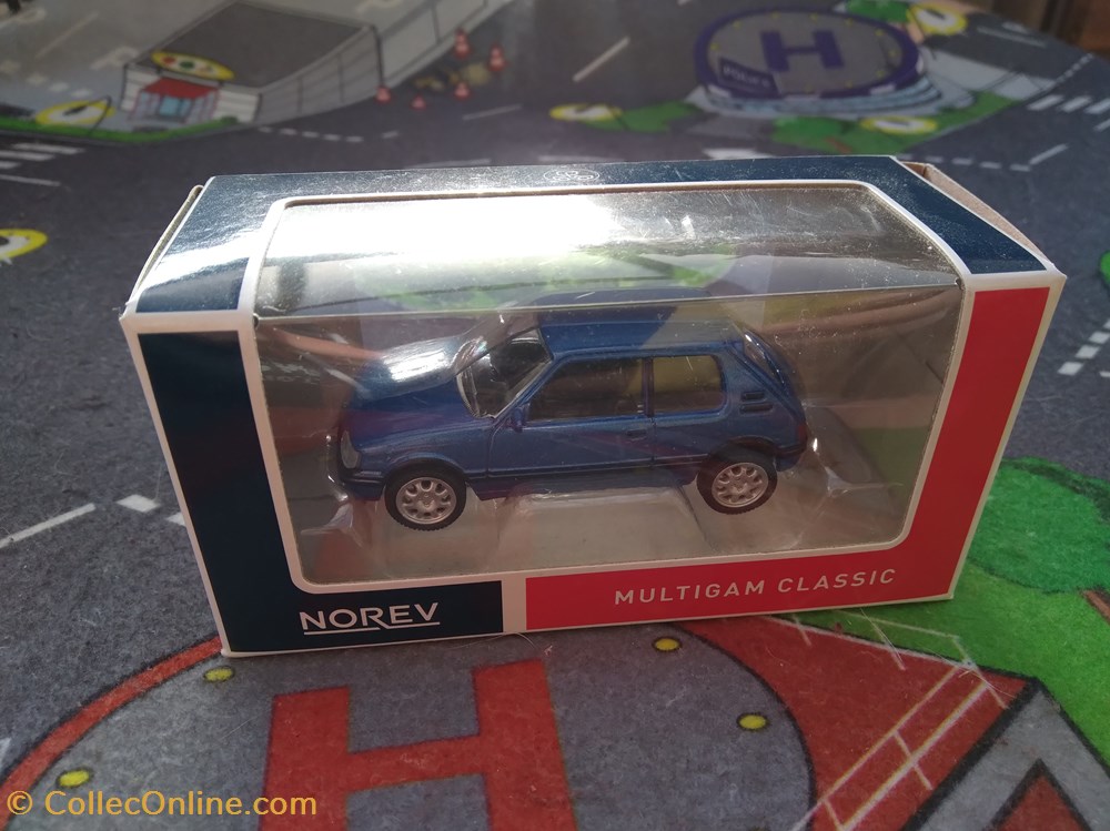 modeles reduits voitures peugeot 205 gti