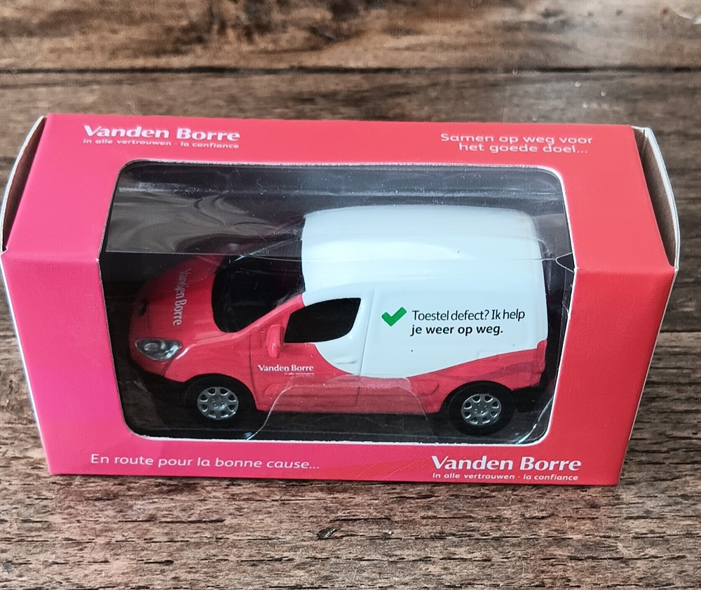 Peugeot Partner II "Vanden Borre" modeles reduits voitures citroen peugeot partner ii vanden borre