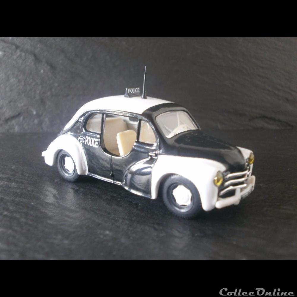 modele reduit voiture renault 4cv police