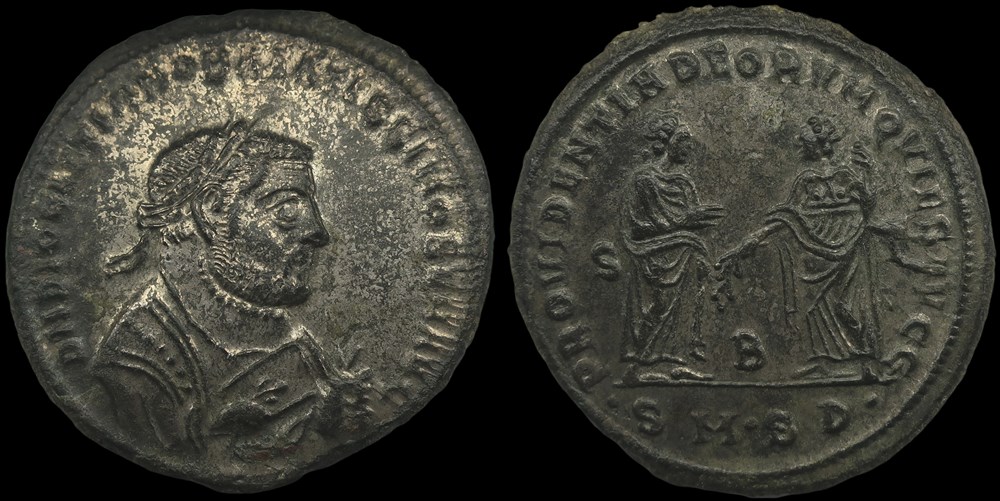 monnaies antiques romaines imperiales republicaines tetrarchie diocletien follis serdica