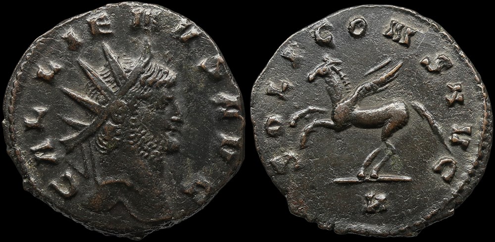 monnaies antiques romaines imperiales et republicaines sol pegase a droite
