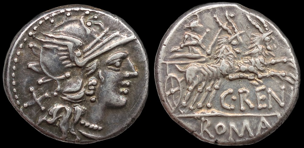 monnaies antiques romaines imperiales et republicaines 108 republique renia caius renius
