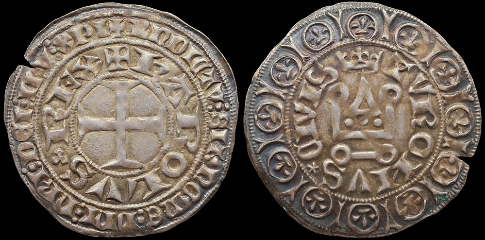 monnaies europe medievale france royales 1364 1380 charles v gros tournois 2eme emission