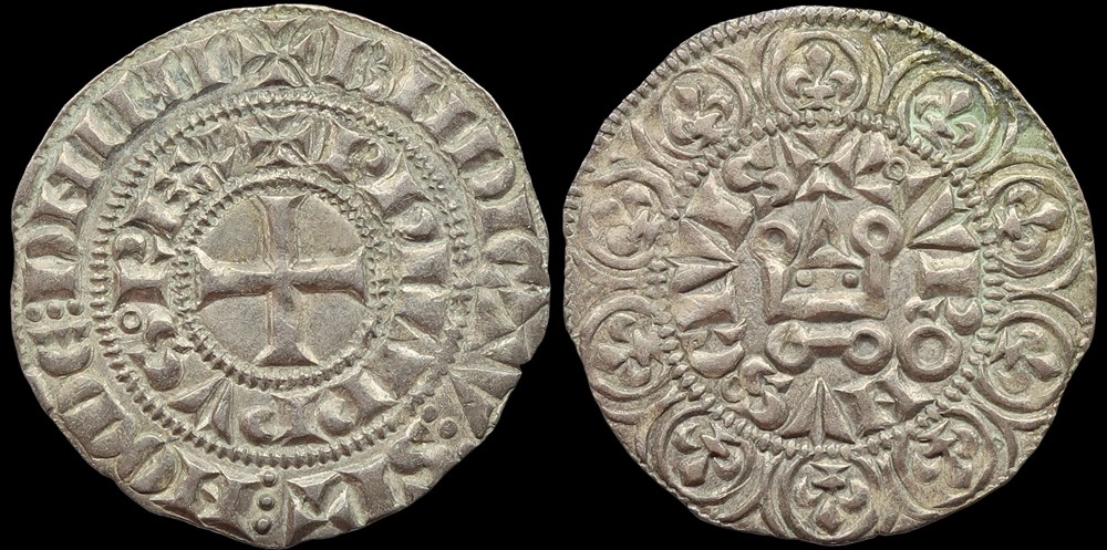 1285-1314 Philippe IV, maille tierce monnaies europe medievale france royales 1285 1314 philippe iv maille tierce