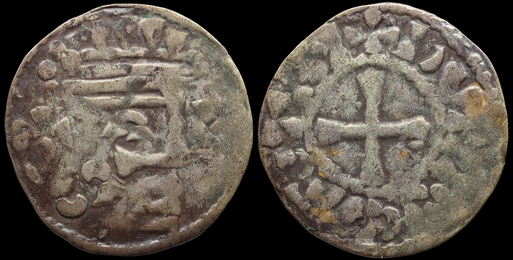 monnaies europe medievale france feodales vicomte de chateaudun denier anonyme vers 1020 1040