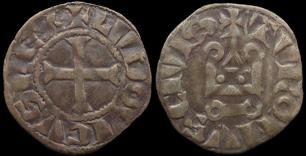 monnaies europe medievale a france royales 1226 1270 louis ix denier tournois