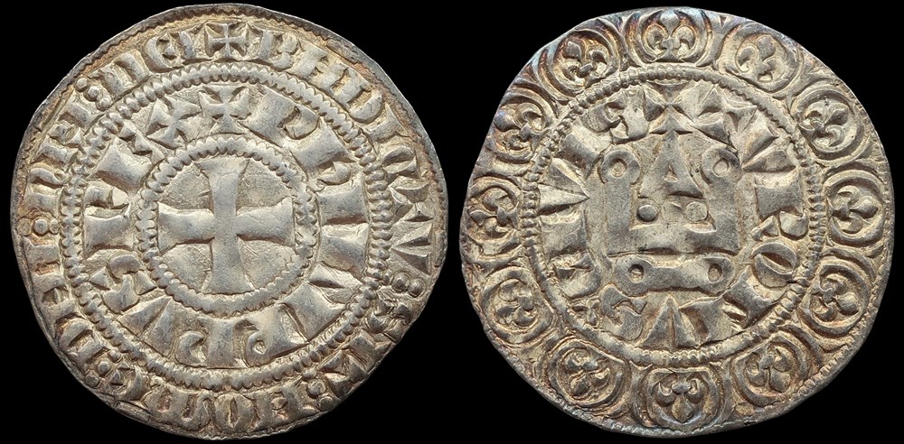 monnaies europe medievale france royales 1285 1314 philippe iv maille blanche