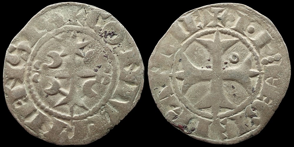 Comté de Nevers, Jean Tristan de France monnaies europe medievale feodales comte de nevers jean tristan de france