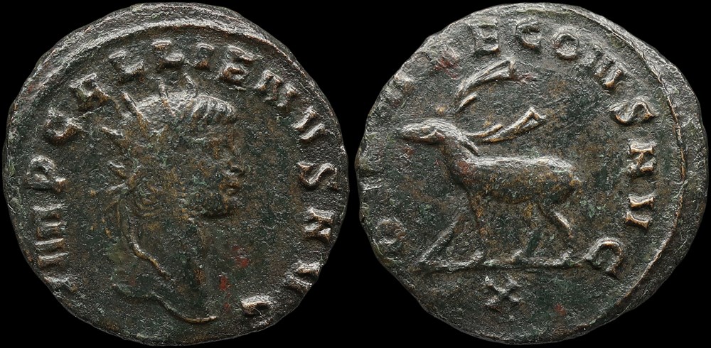 Diane, cerf à gauche monnaies antiques romaines imperiales et republicaines diane cerf a gauche