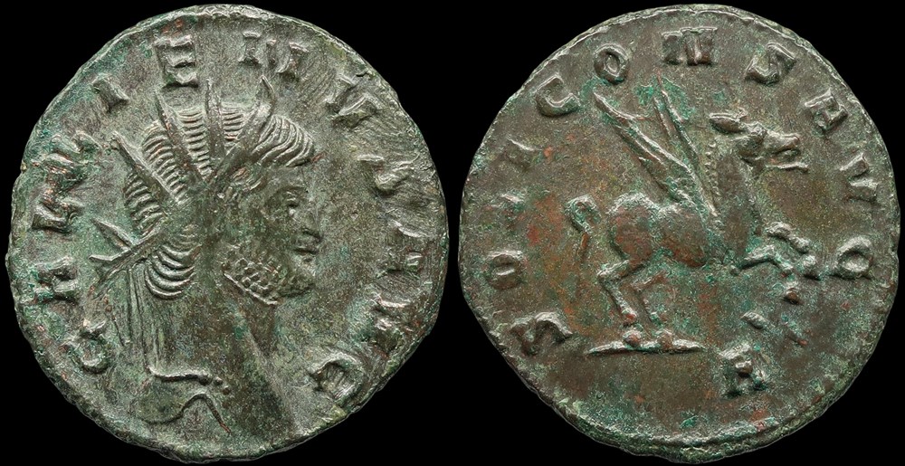 monnaies antiques romaines imperiales et republicaines sol pegase a droite