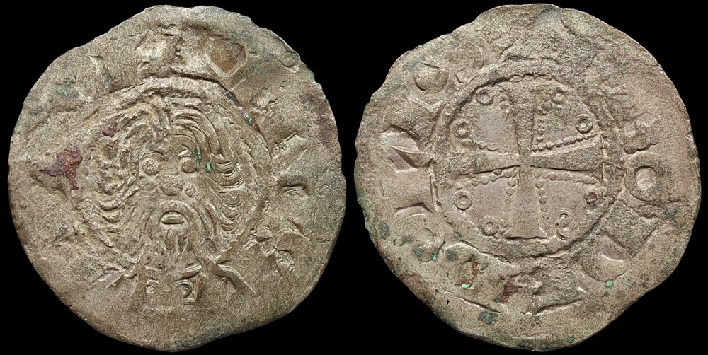monnaies europe medievale france feodales seigneurie de chateaumeillant denier ebbes ii