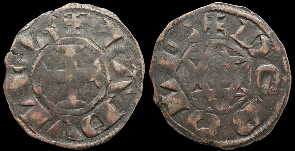 monnaies europe medievale france feodales seigneurie de deols denier de raoul