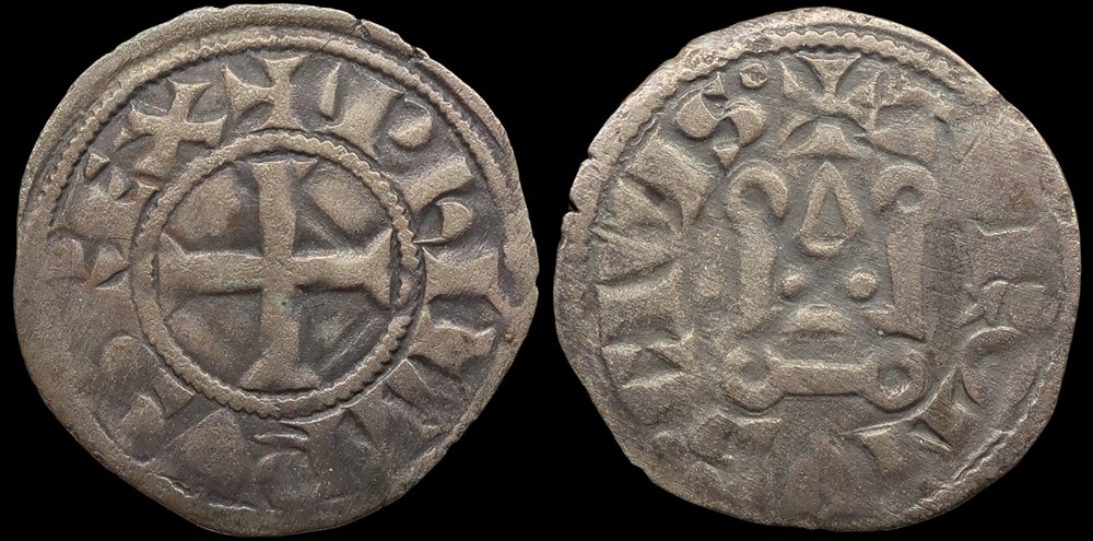 1270-1285 Philippe III, obole tournois monnaies europe medievale a france royales 1270 1285 philippe iii obole tournois