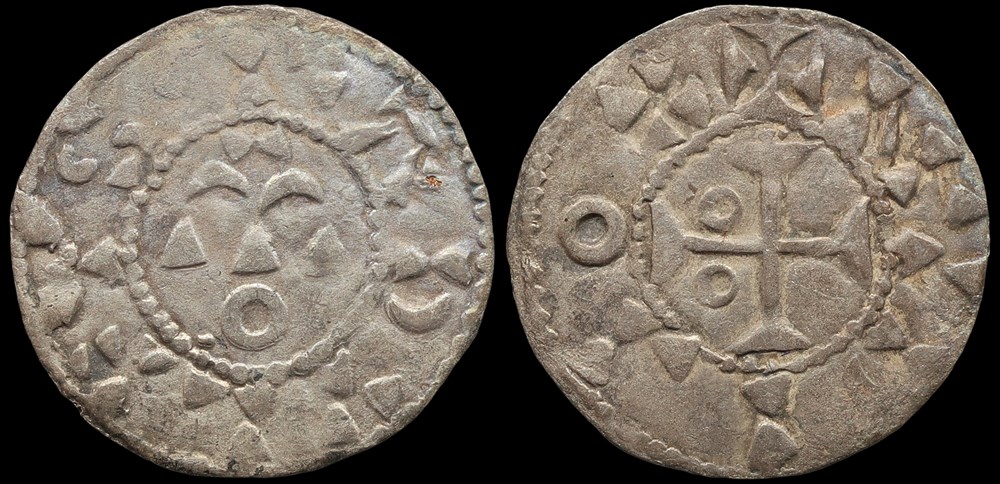 monnaies europe medievale france feodales seigneurie issoudun denier de raoul ii